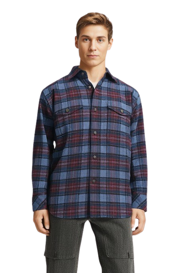 canyon grid flannel AV003