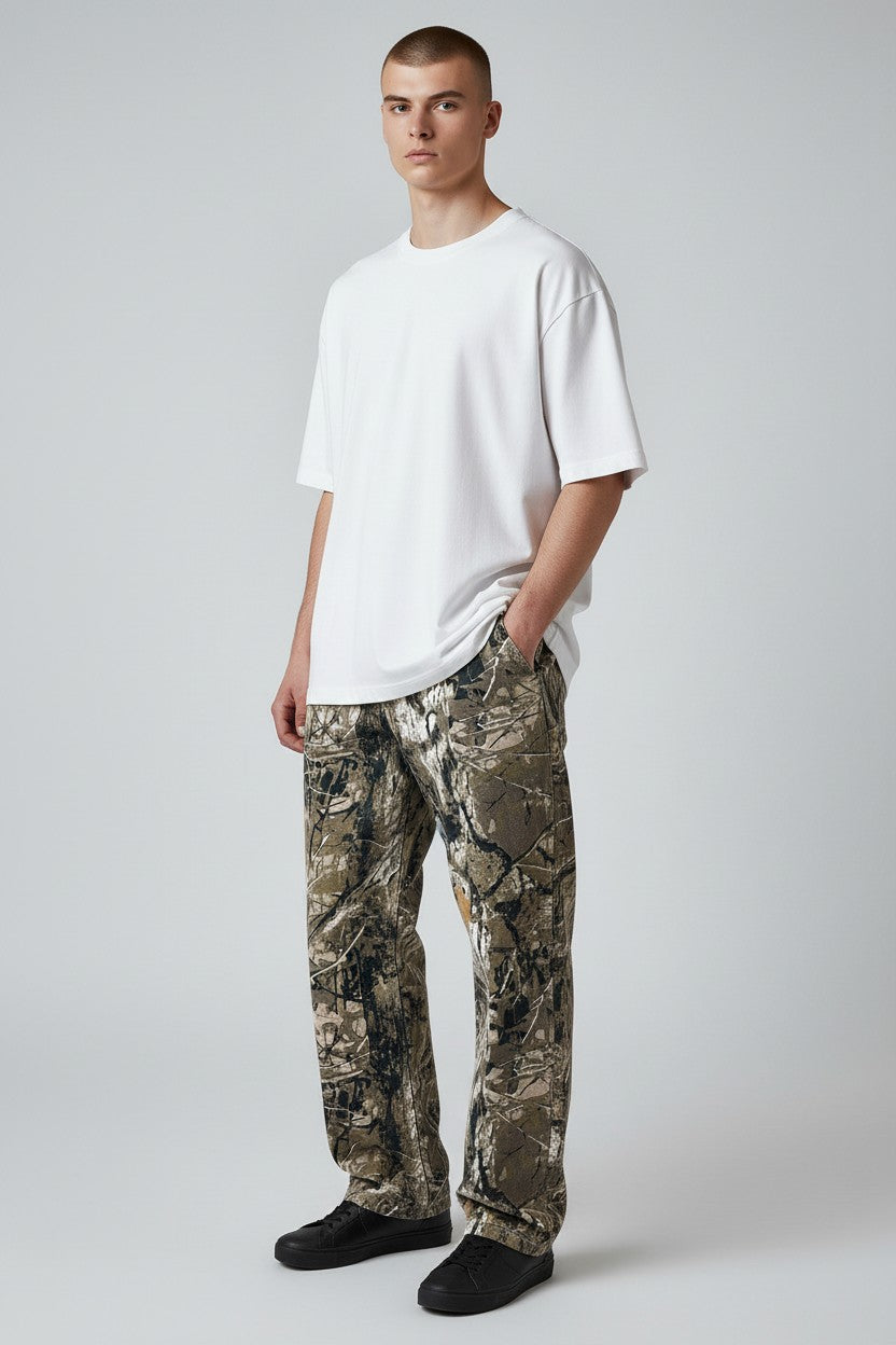 Canvas Carpenter Straight Pant 100% Cotton - AVF26103PNT
