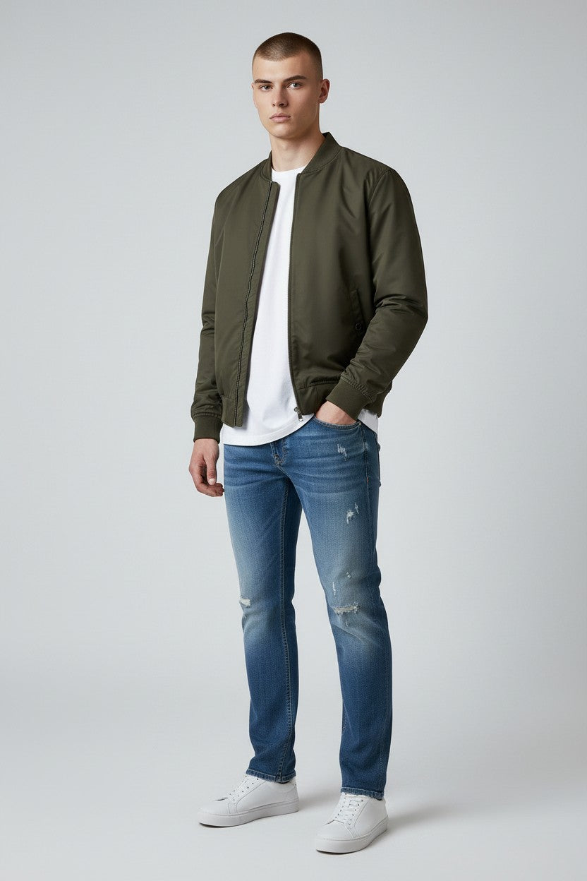 Denim 5 Pocket Straight Jean - AVF26118PNT