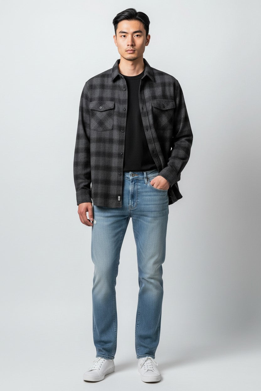 Denim 5 Pocket Straight Jean - AVF26119PNT