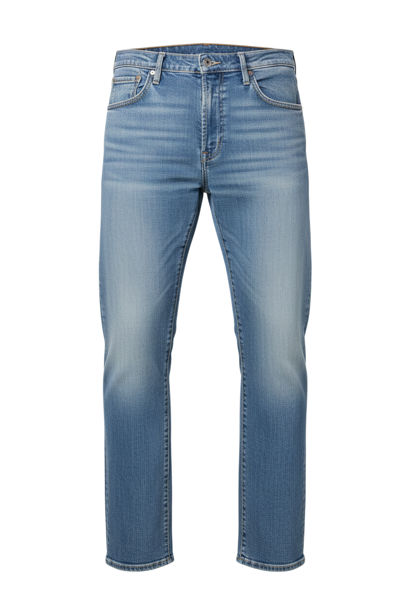 Denim 5 Pocket Straight Jean - AVF26126PNT