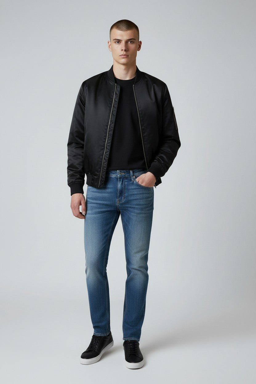 Denim 5 Pocket Straight Jean - AVF26130PNT