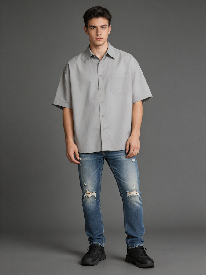 Straight Jeans - AVMCF26103DB