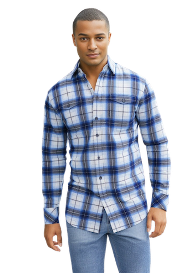 big sky flannel AV013