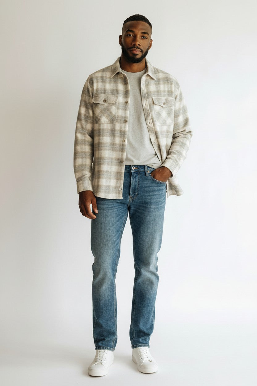 Denim 5 Pocket Straight Jean - AVF26116PNT