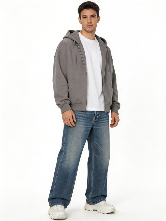 Baggy Jit Jeans - AVMCF26104DB