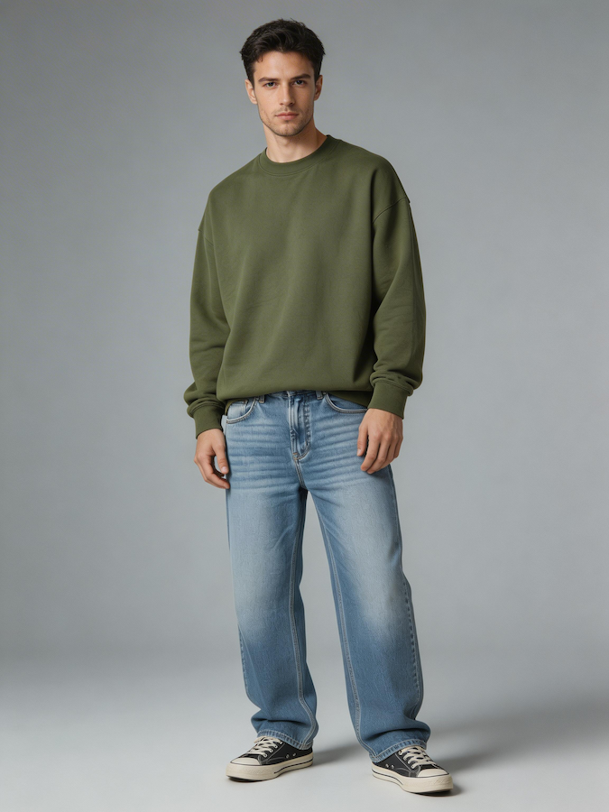 Baggy Jit Jeans - AVMCF26106DB