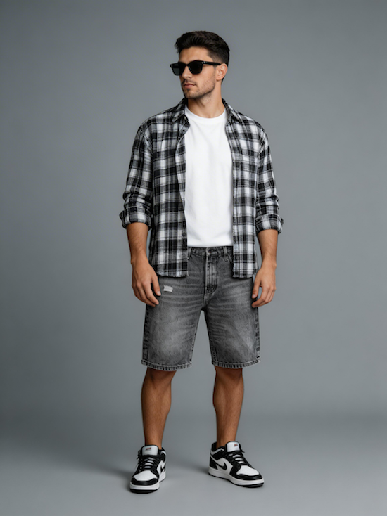 Loose Shorts - AVMCF26120DB