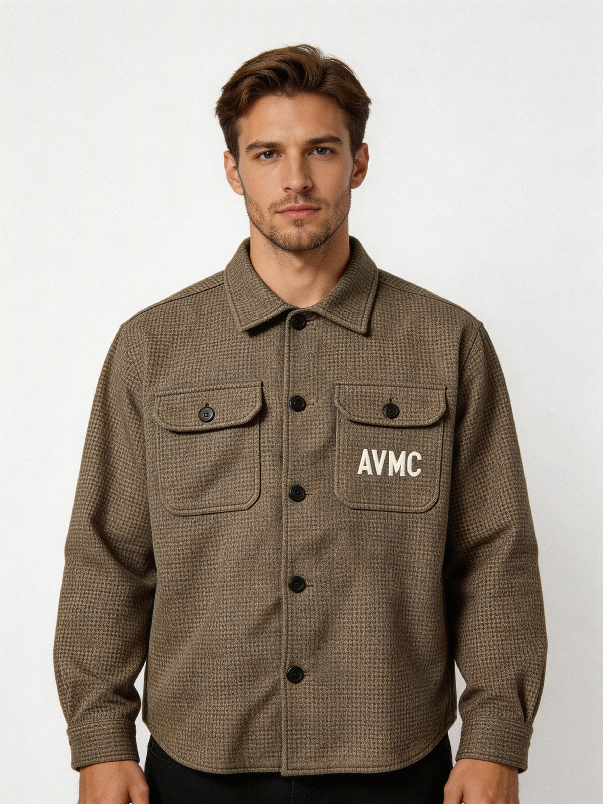 Avmc Long Sleeve Shirt Jacket - AVMCS26148LW
