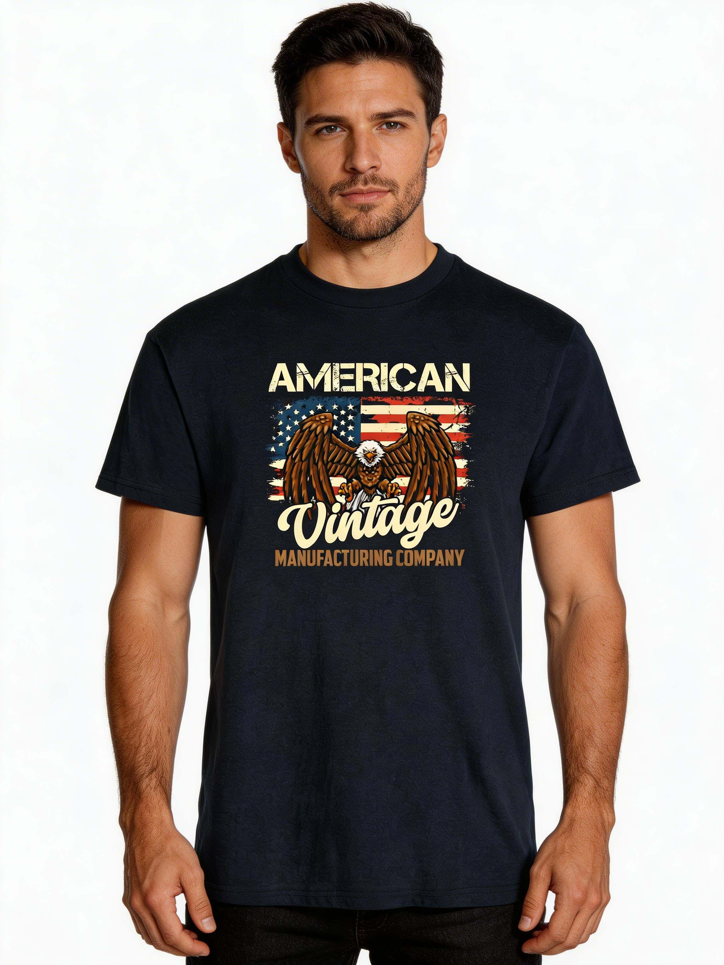 American Vintage Eagle Tee - AVF26308SK