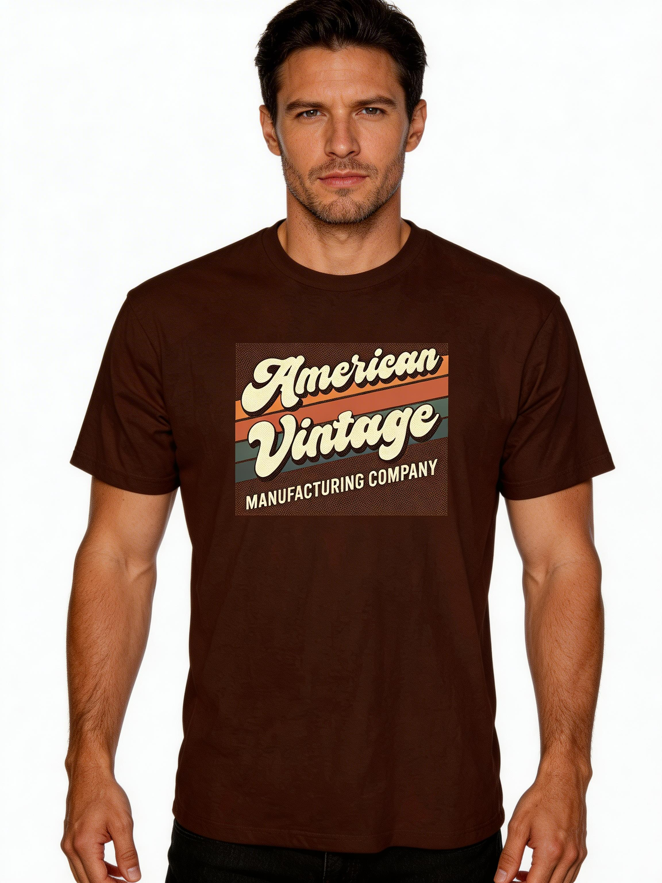 American Vintage Retro Tee - AVF26331SK